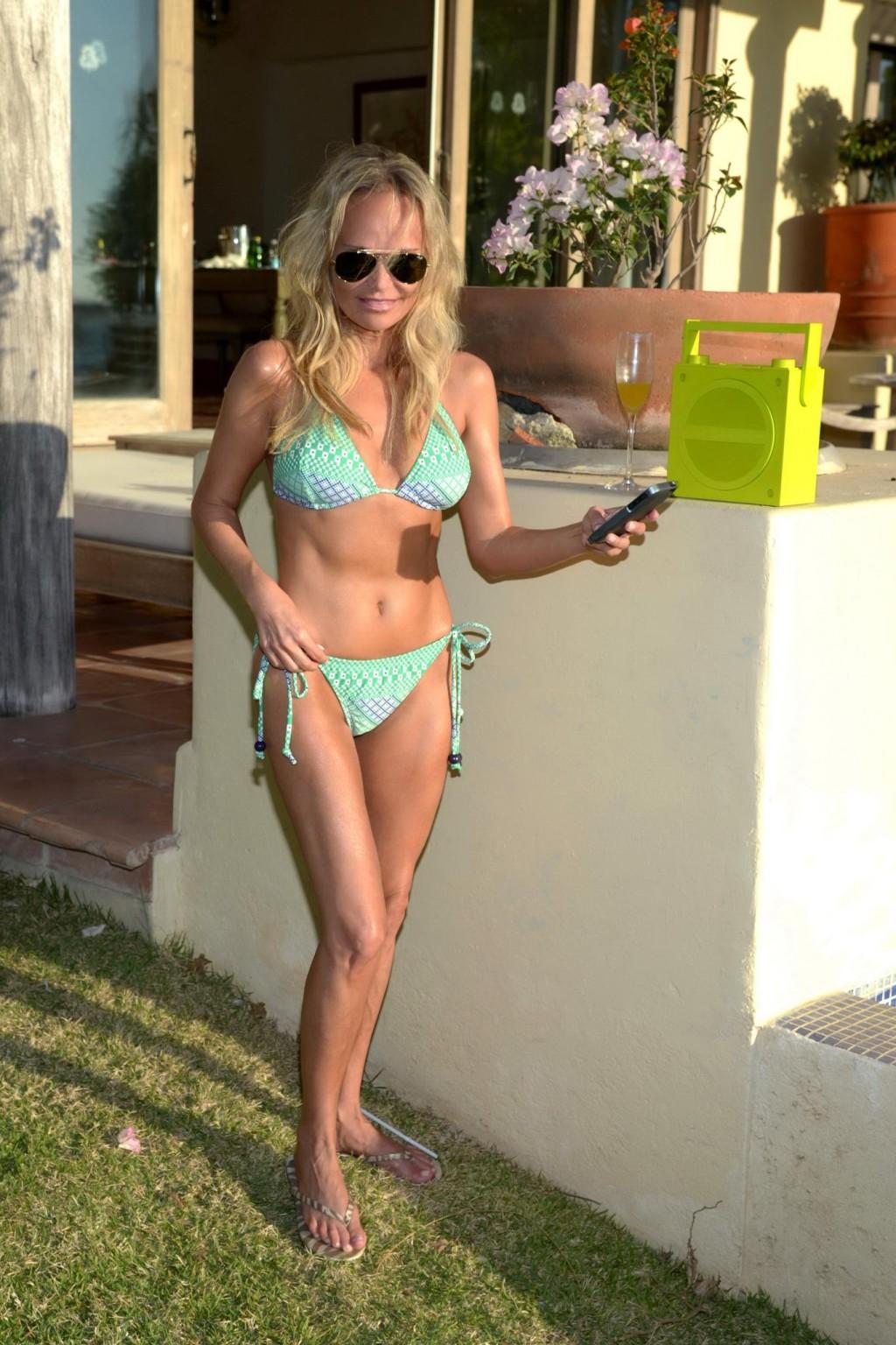16P Kristin Chenoweth bikini photoshoot at the St. Regis Punta Mita Resort in Mexico