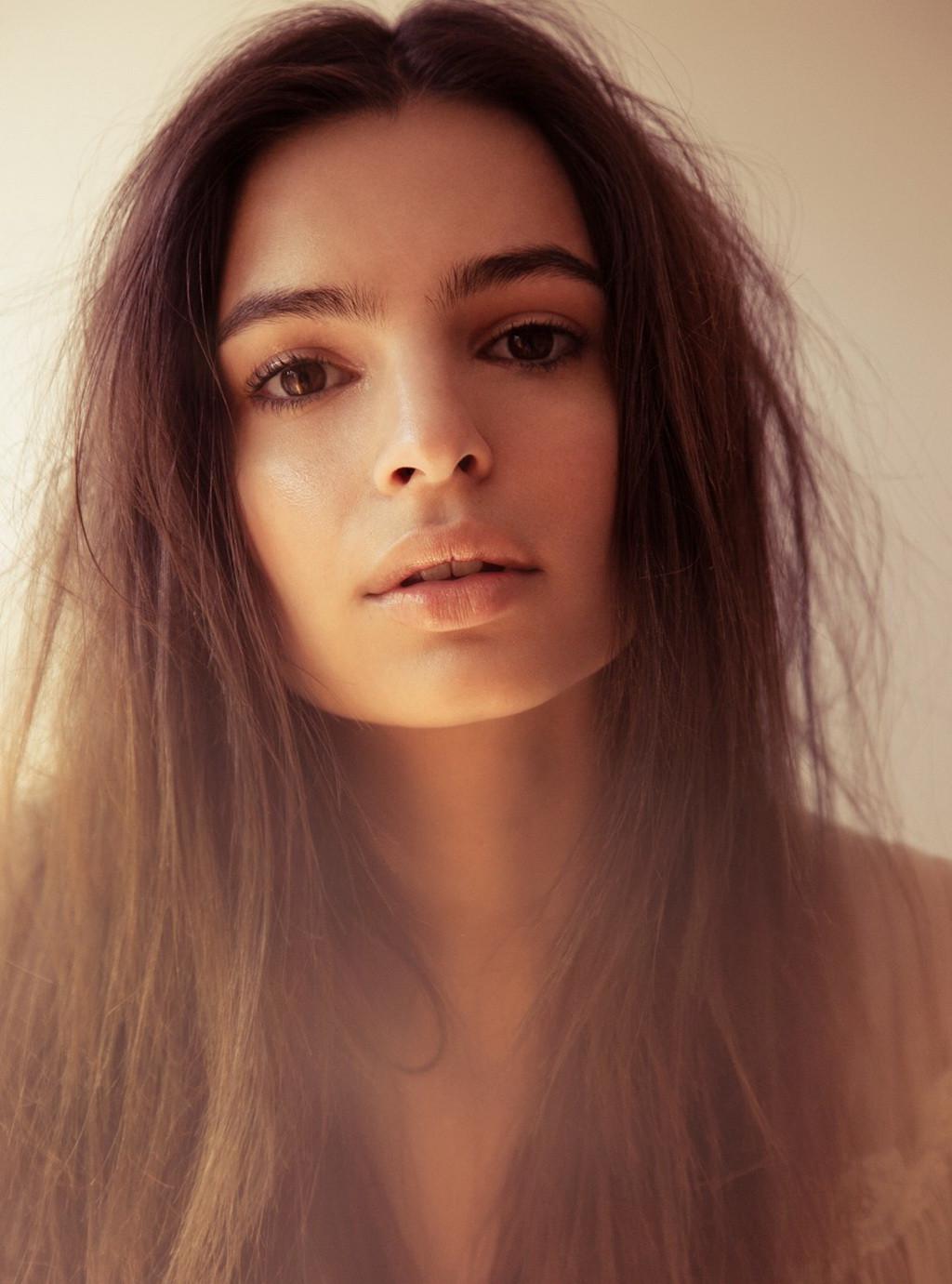 10P Emily Ratajkowski shows off her hot body at topless photoshoot by Olivia Malone