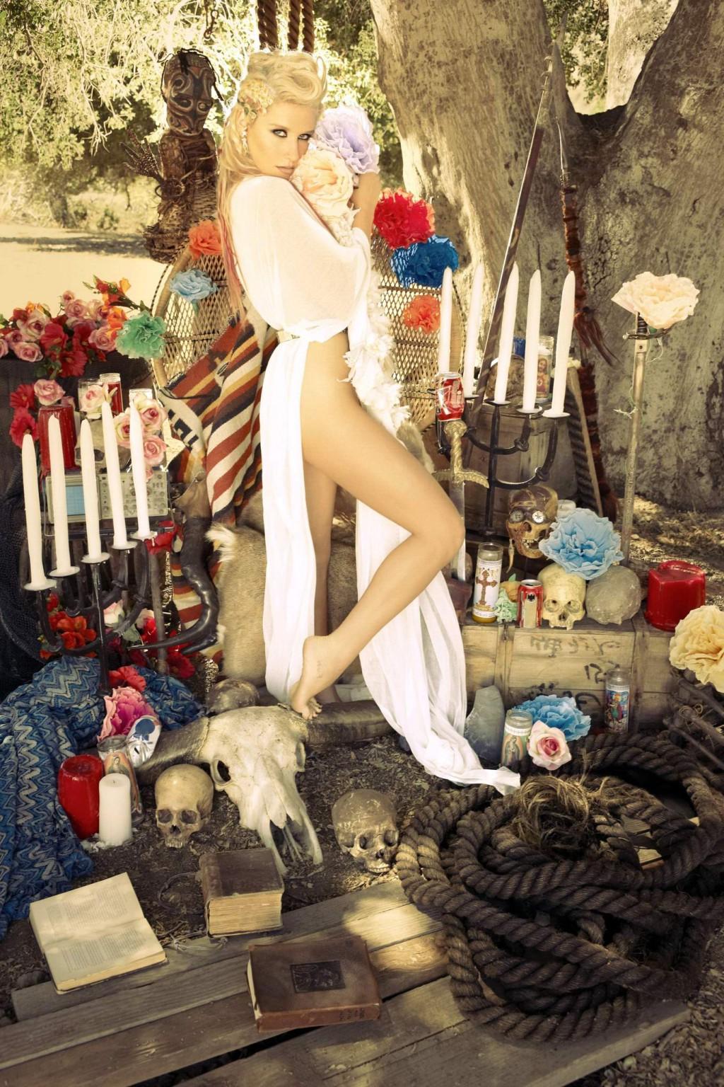 10P Kesha Sebert in sexy Amazon outfits posing for Yu Tsai photoshoot 2012