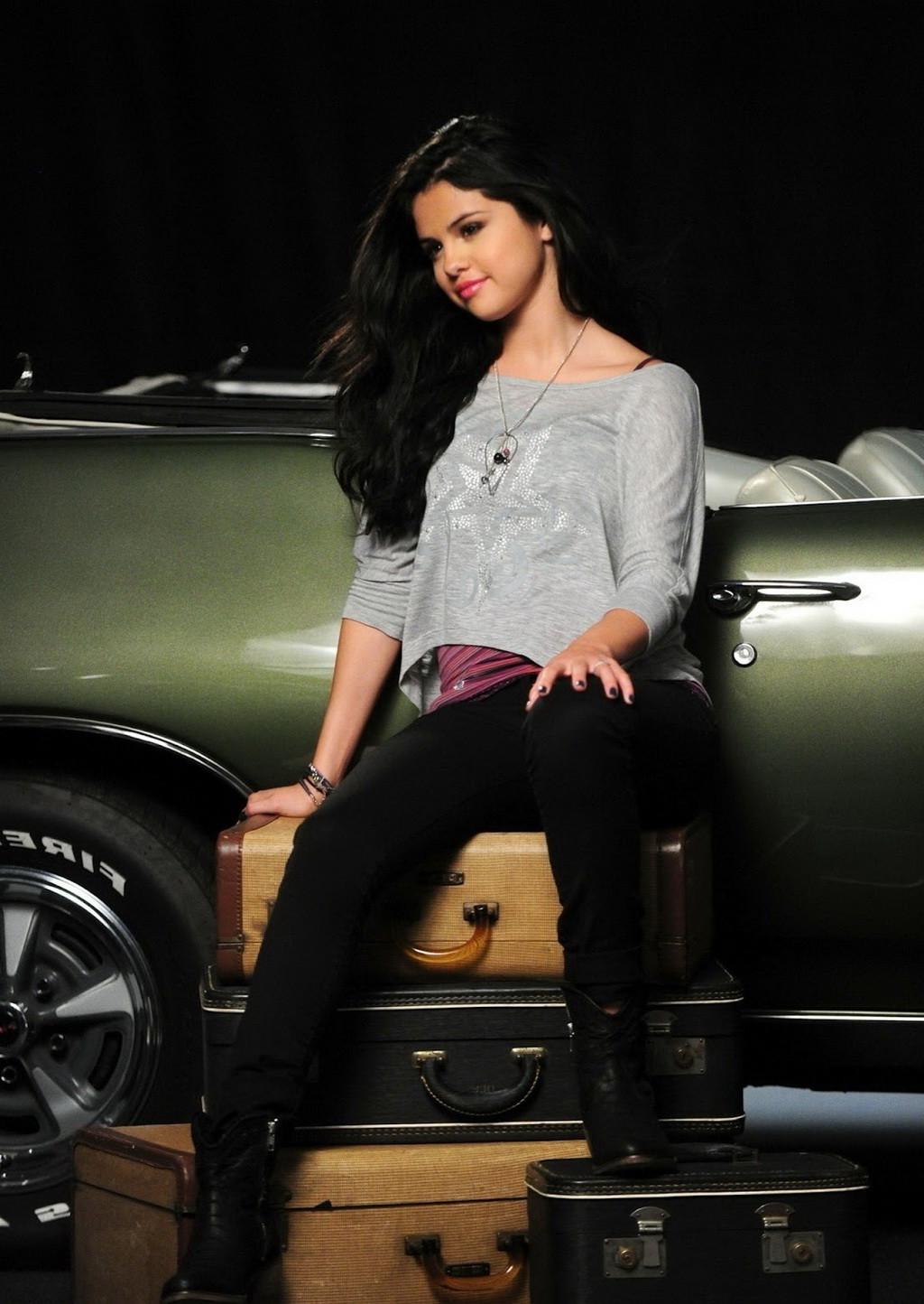 10P Selena Gomez hot and leggy in Dream Out Loud Fall photoshoot