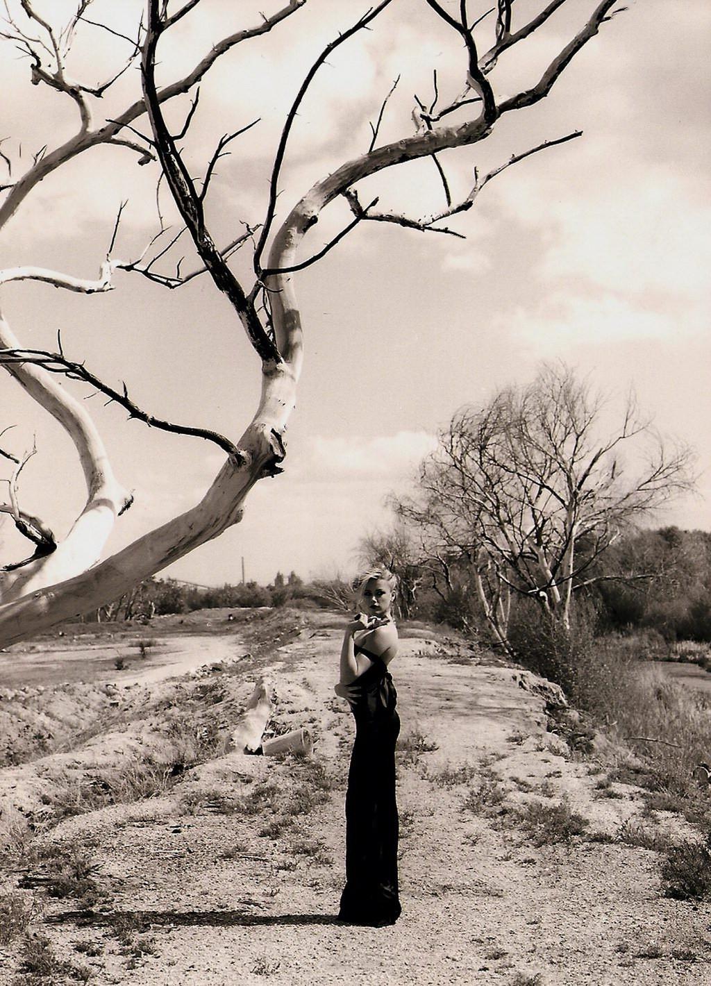 16P Amber Heard posing topless for Tasya van Ree photoshoot