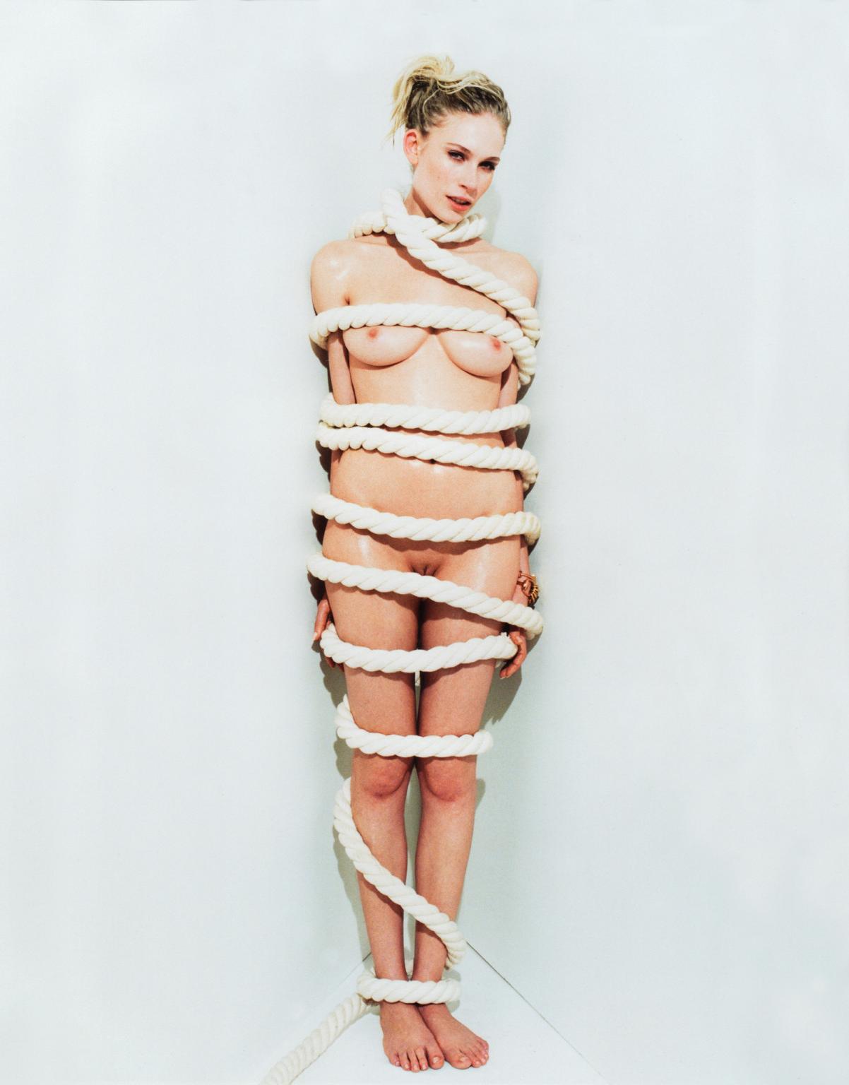16P Tuuli Shipster showing off her boobs  shaved pussy for the Rankin photoshoot