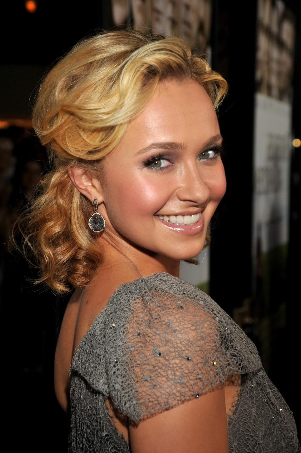 16P Hayden Panettiere leggy wearimg mini dress at the 'Fireflies In The Garden' prem