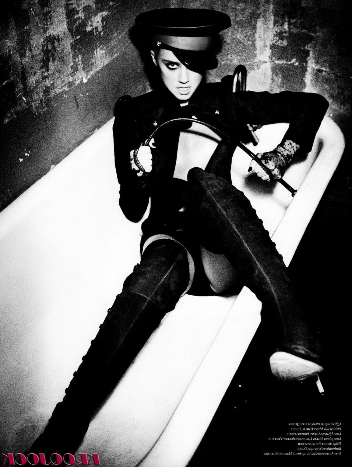 16P Amber Heard in fetish photoshoot for Versus Magazine Fall/Winter 2011