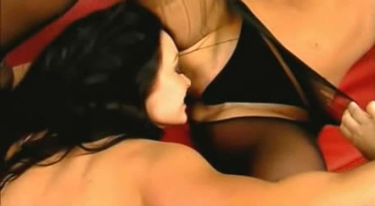 16P Alice Goodwin exposing her sexy body and caught in lesbian action