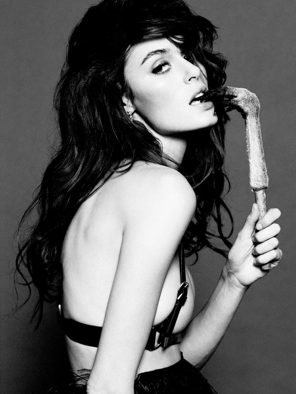 16P Nicole Trunfio topless in Aram Bedrossian photoshoot for Lovecats