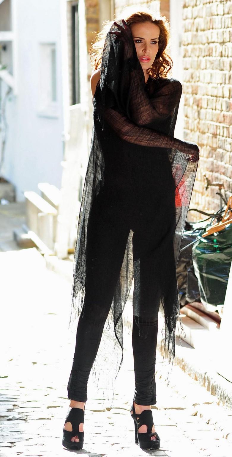 16P Sophie Anderton posing in see-through top at the photoshoot in Notting Hill