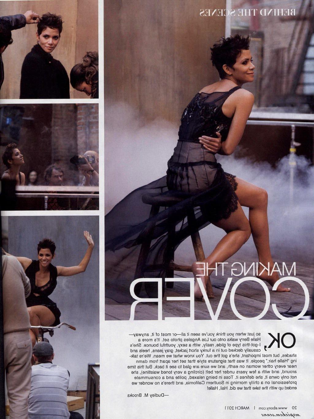 16P Halle Berry in very hot photoshoot for the Ebony Magazine March 2011 issue