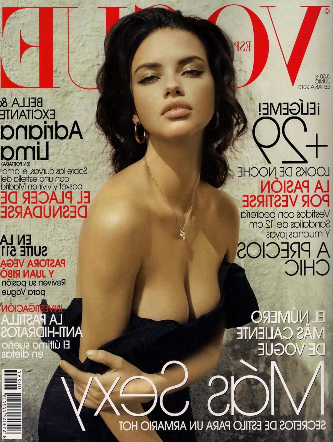 16P Adriana Lima in Vogue Espana's 'Sex Bomb' photoshoot