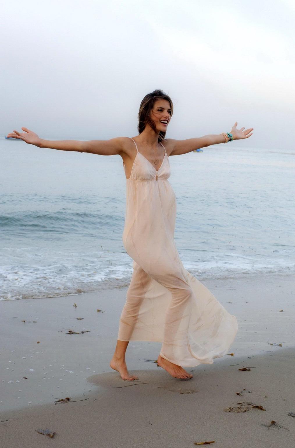 16P Alessandra Ambrosio in very hot beach photoshoot for the PhotoFund