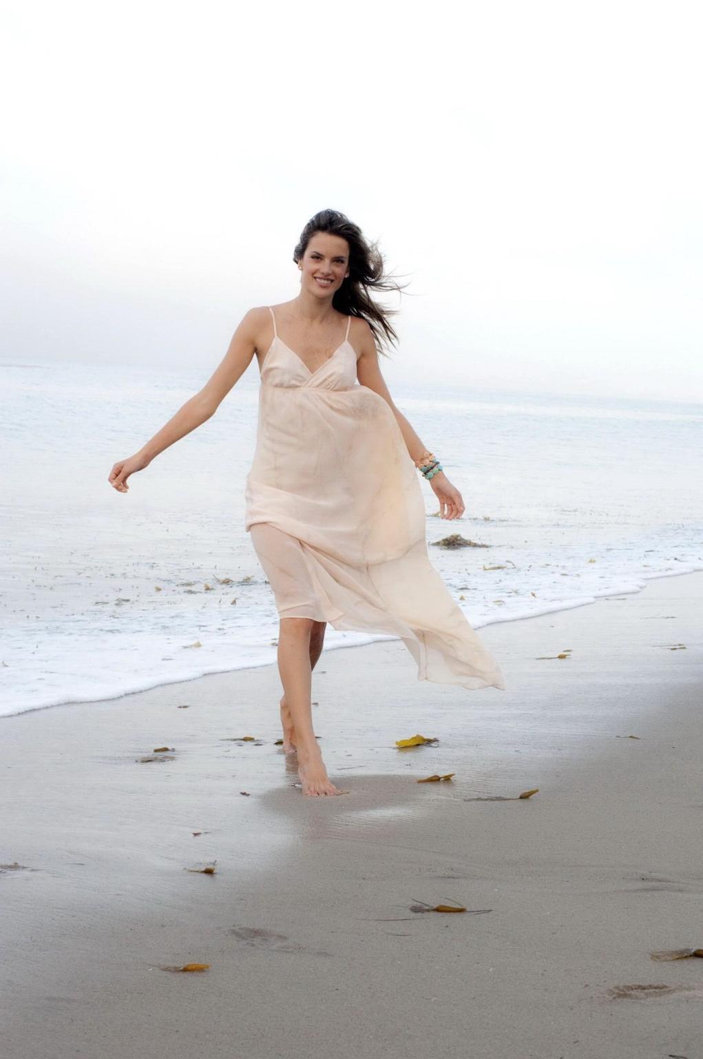 16P Alessandra Ambrosio in very hot beach photoshoot for the PhotoFund