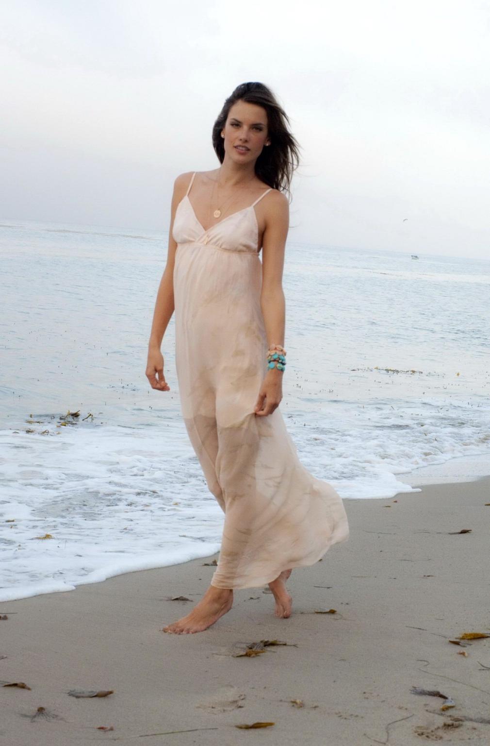 16P Alessandra Ambrosio in very hot beach photoshoot for the PhotoFund