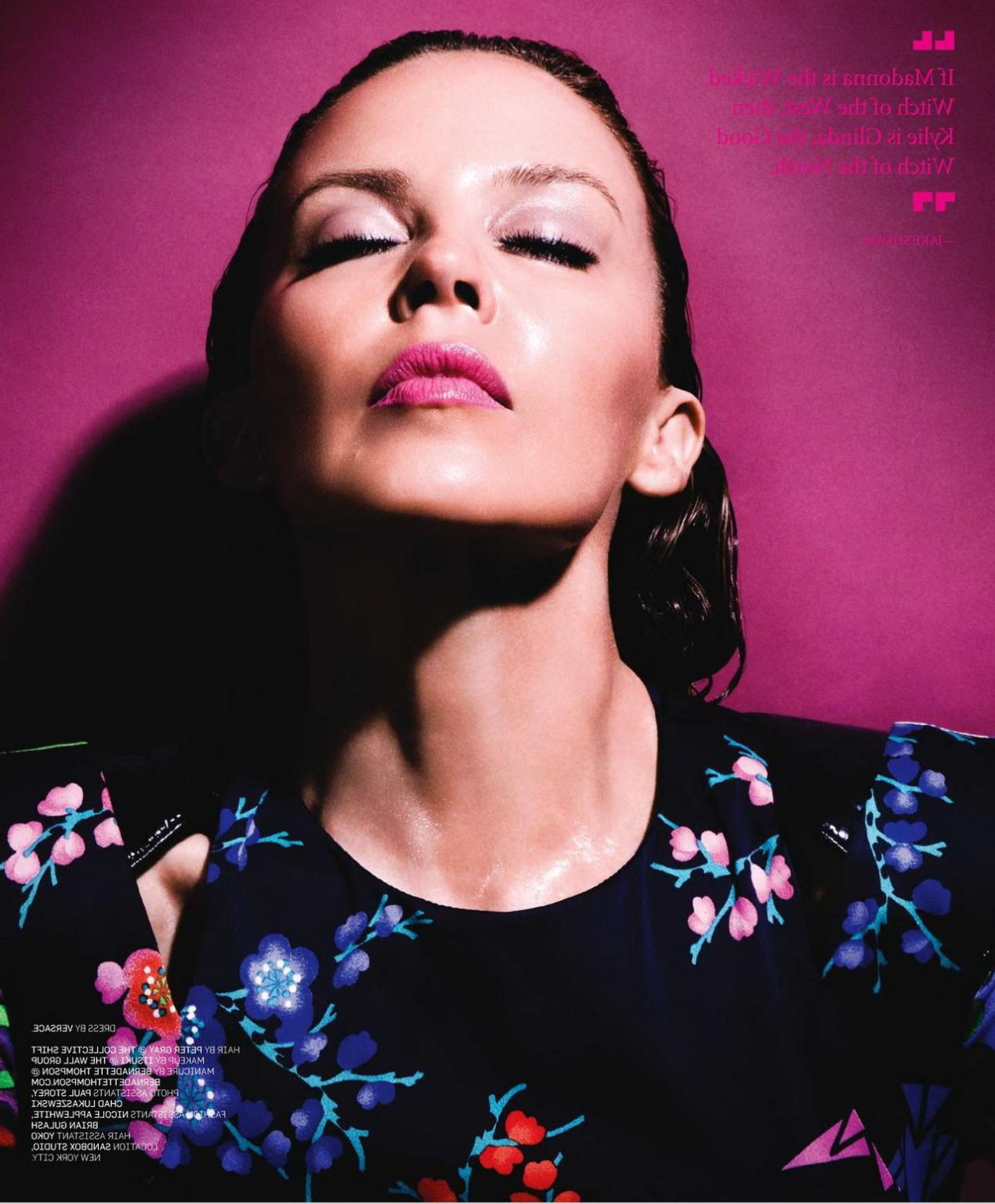 16P Kylie Minogue in very hot Black Book July 2010 photoshoot