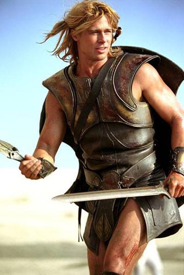 16P The sexy super actor Brad Pitt nude body