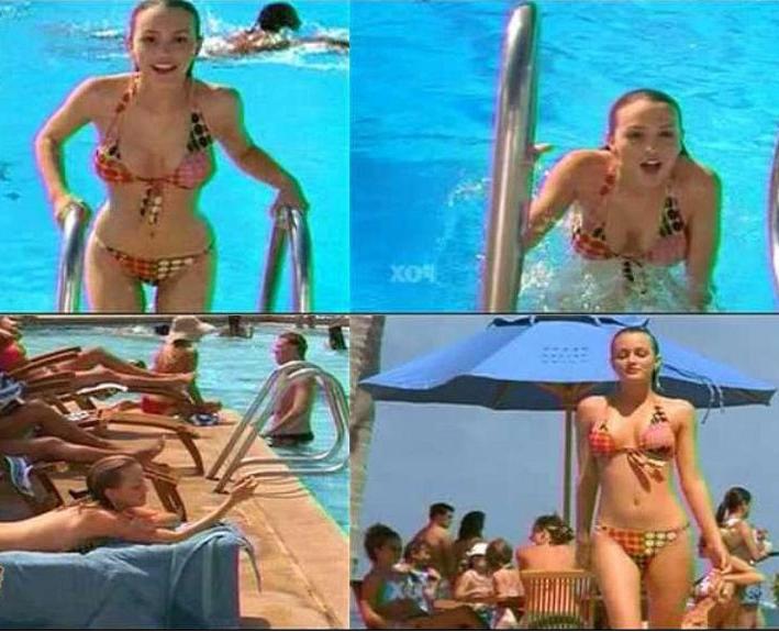 15P Leighton Meester nude perky tits and sweet ass