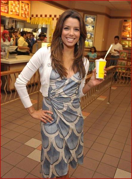 15P Eva Longoria smoking hot in lingerie and underwear