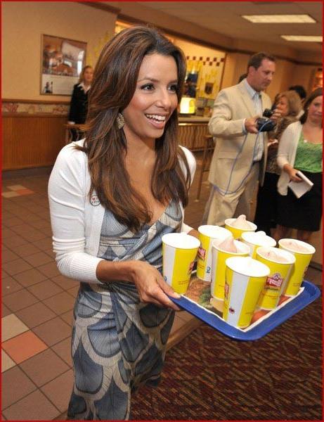 15P Eva Longoria smoking hot in lingerie and underwear