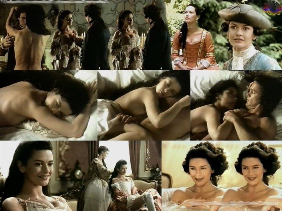 15P Catherine Zeta Jones revealing her great boobs