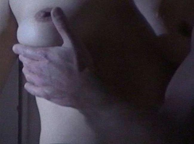 15P Catherine Bell showing her nude generous boobs