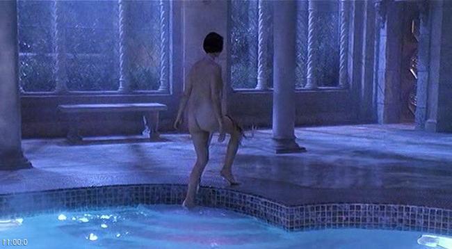 15P Catherine Bell showing her nude generous boobs