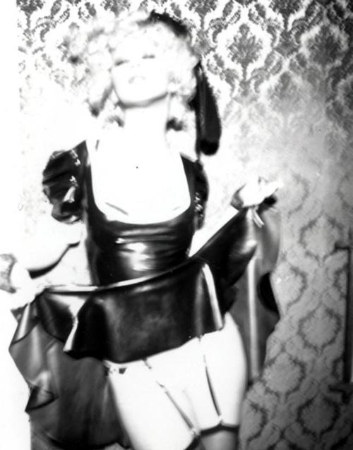 16P Christina Aguilera posing very sexy in stockings in photoshoot