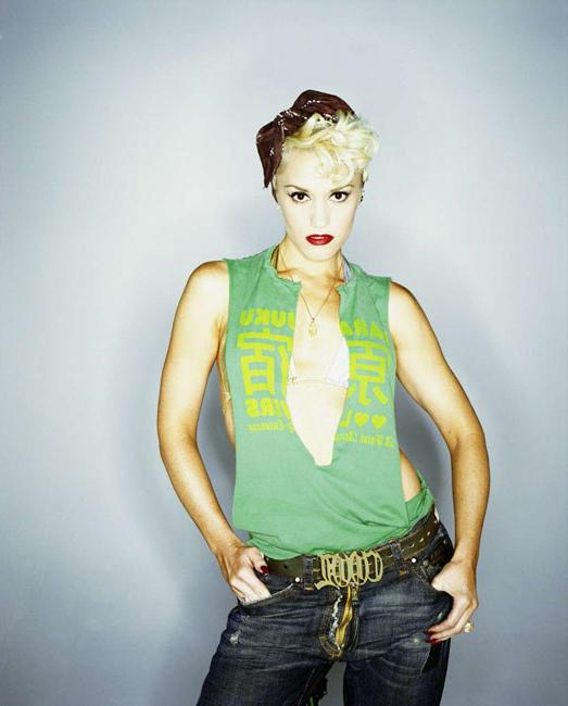 15P Sexy celeb singer Gwen Stefani in hot and crazy lingerie