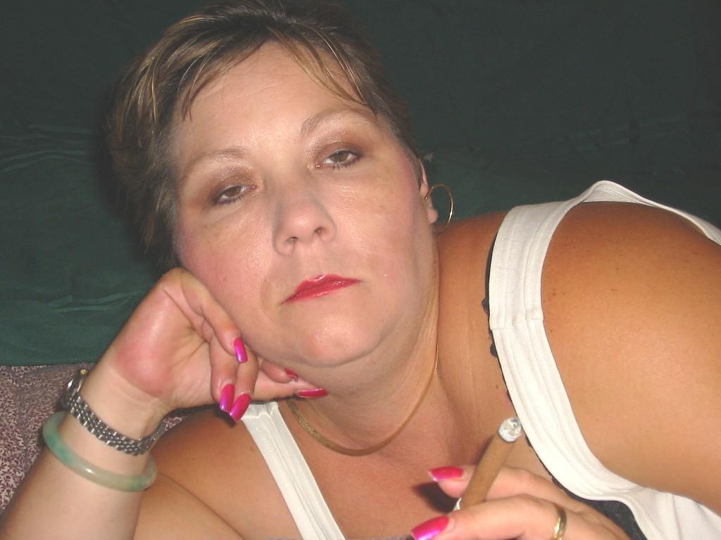 16P Dawn enjoys a tipped cigar