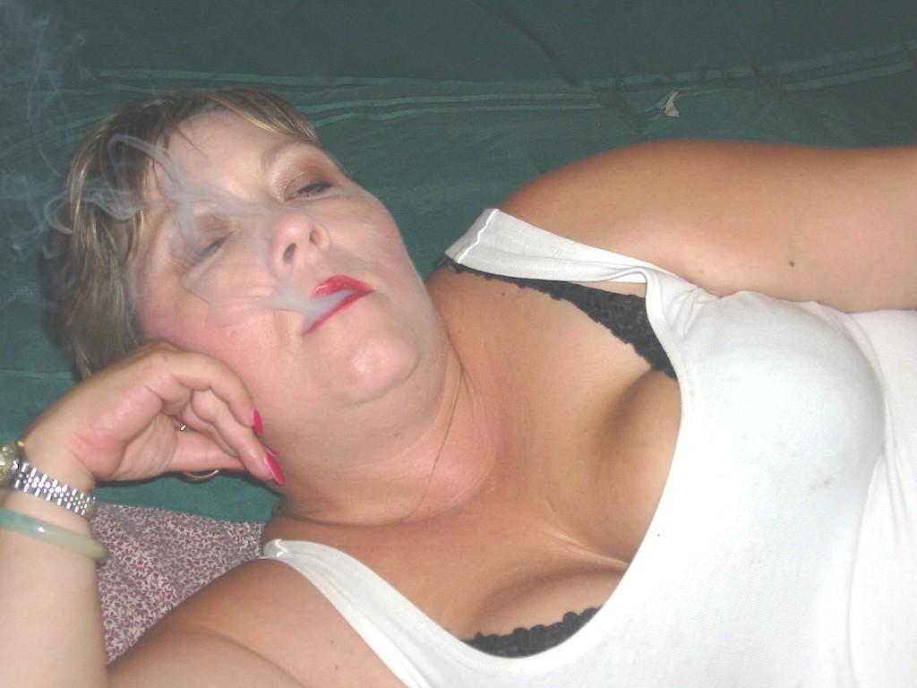 16P Dawn enjoys a tipped cigar