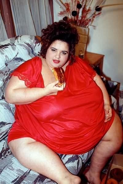 13P Giant fat couple large and fat like whales