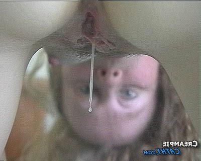 15P Hot blonde squirting massive creampie gush