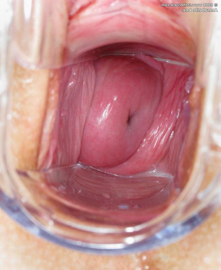 15P Tiny titted babe douches and spreads with speculum