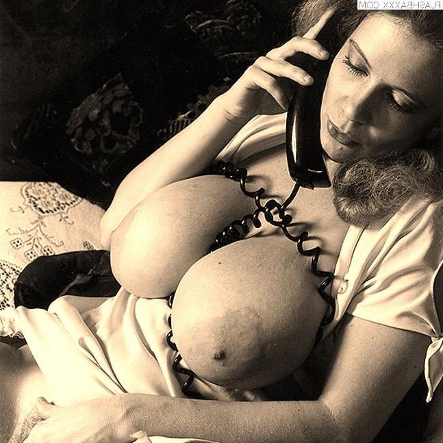 16P Giant hooter babes from a rare retro porn collection