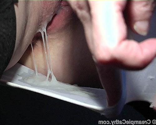 16P Wifes pink pussy gaping cum creampie