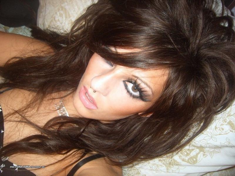 16P Hot amateur kinky emo babe's sexy selfpics