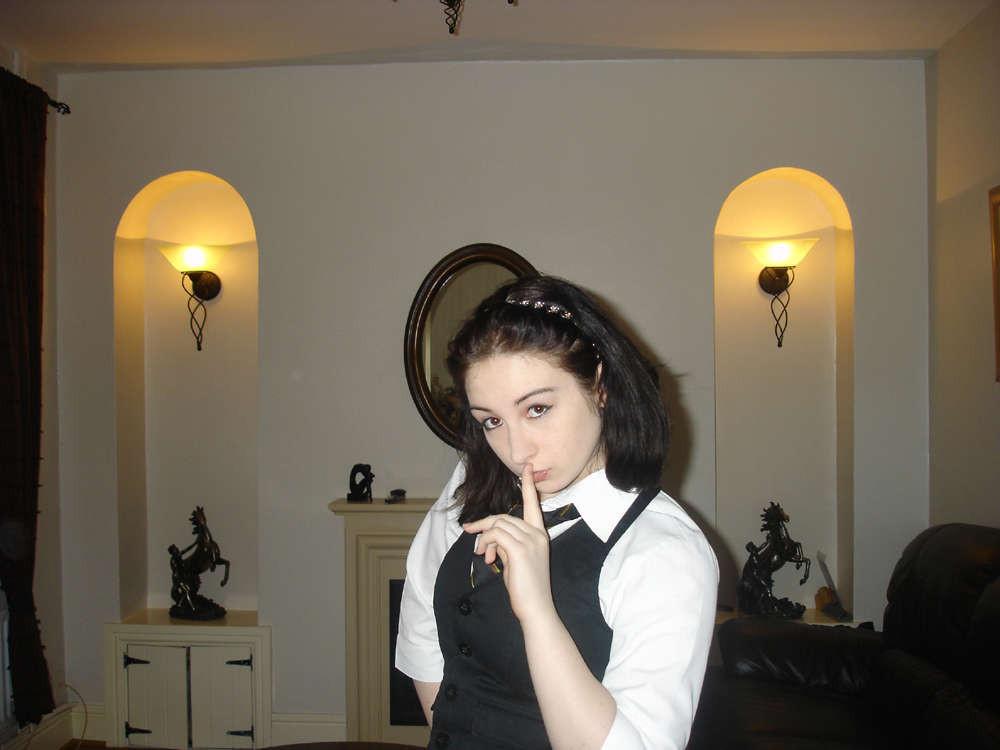 15P Emo babe in different costumes