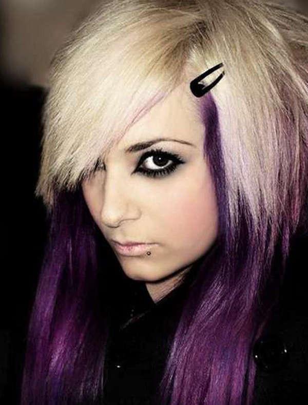 16P Pictures of a group of emo girlfriends