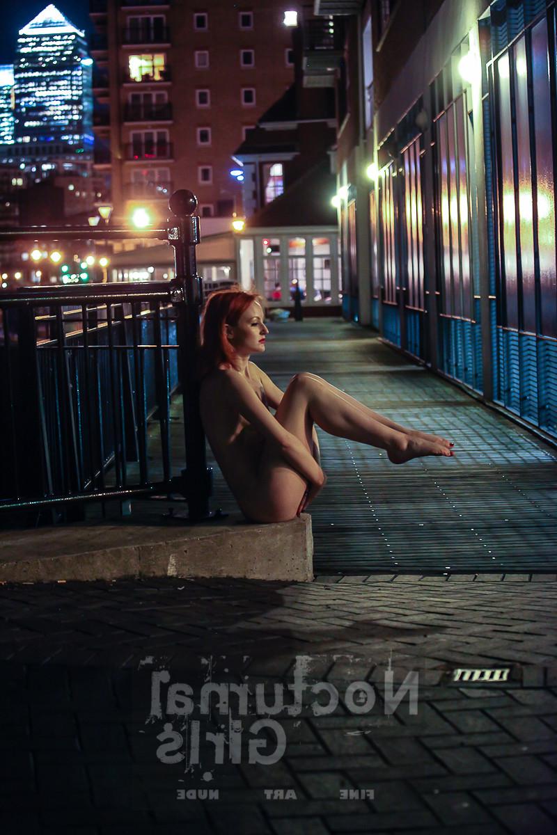 6P Anita posing in the night  time