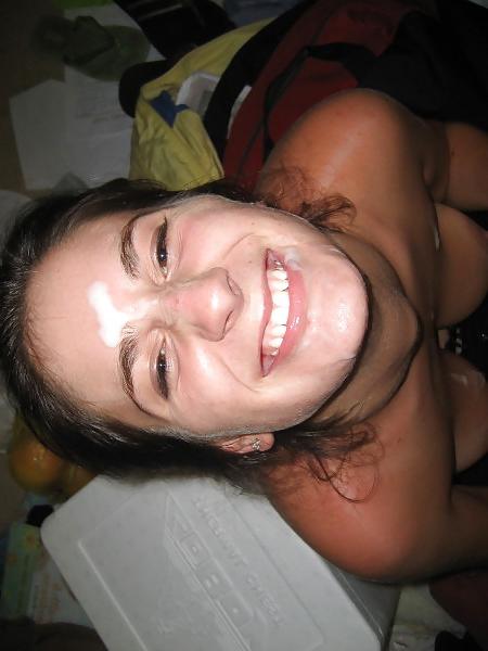 25P Dirty Friend Gets a Facial heh
