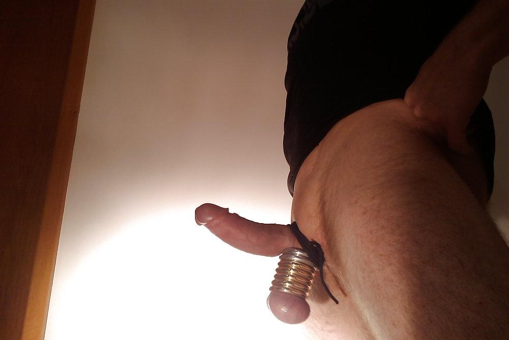 5P 7 Ringe an den Eiern und Abgebunden CBT