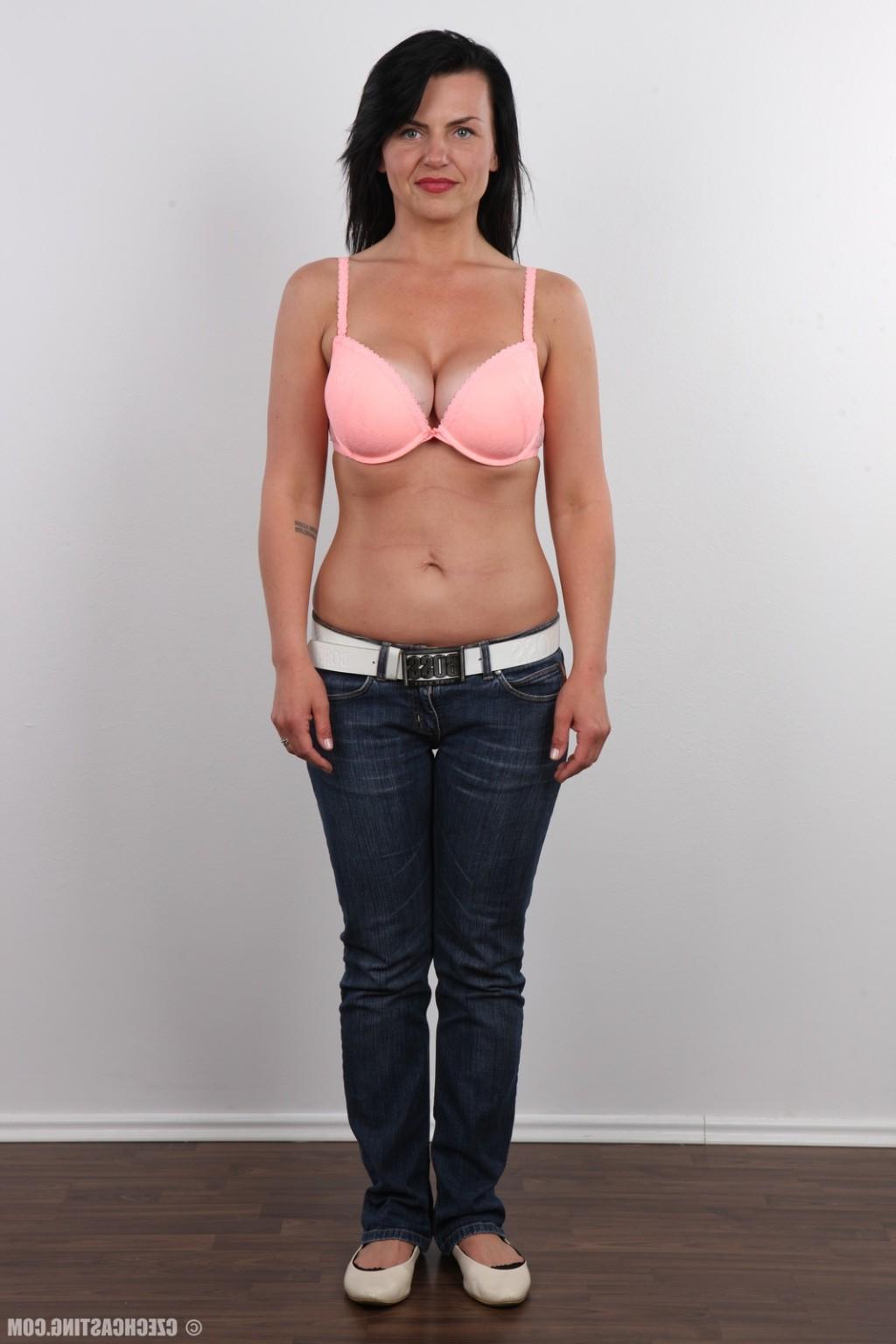 15P Czech milf Michaela is back for some casting couch action