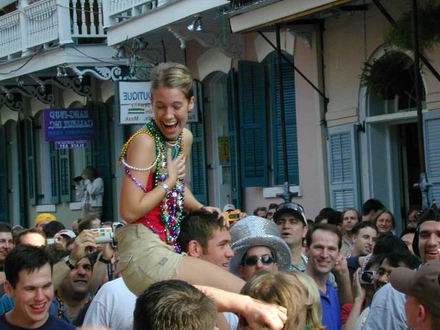 15P Crazy mardigras chicks gets wasted and starts flashing their tits