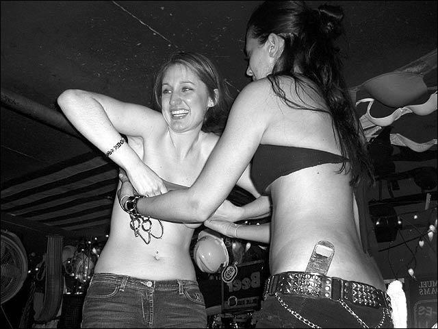 15P Drunk College Chick Going Crazy Flashing Naked