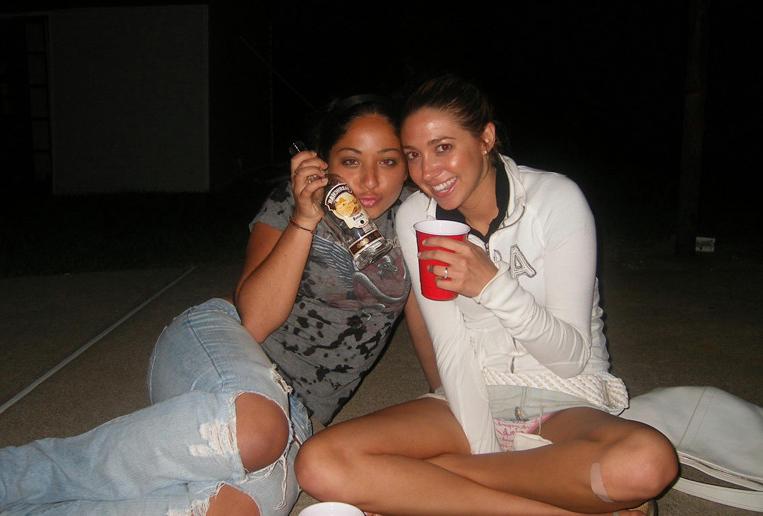 15P Trashed drunk amateur girlfriends go crazy