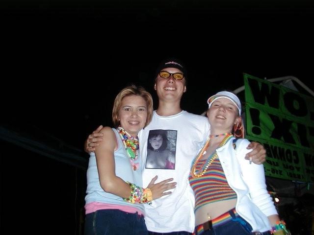15P Crazy Drunk College Coeds Public Flashing Perky Tits