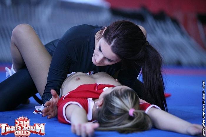 16P Celine Doll college girl in sexy catfight with devil Mira