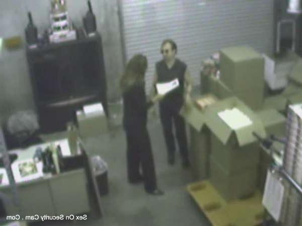 17P Blowjob in the storage room caught by security cam