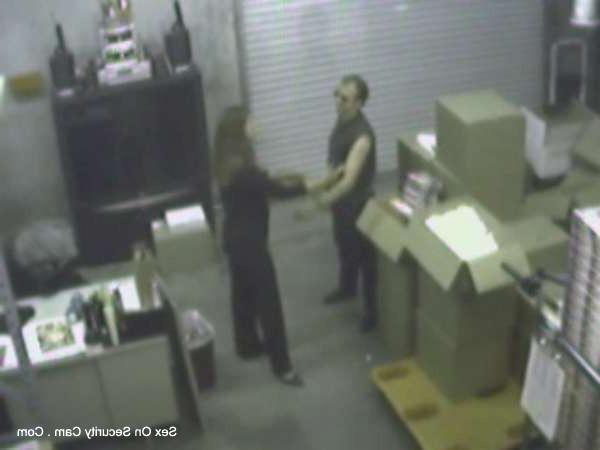 17P Blowjob in the storage room caught by security cam