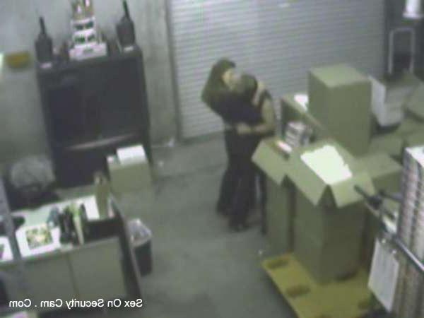 17P Blowjob in the storage room caught by security cam