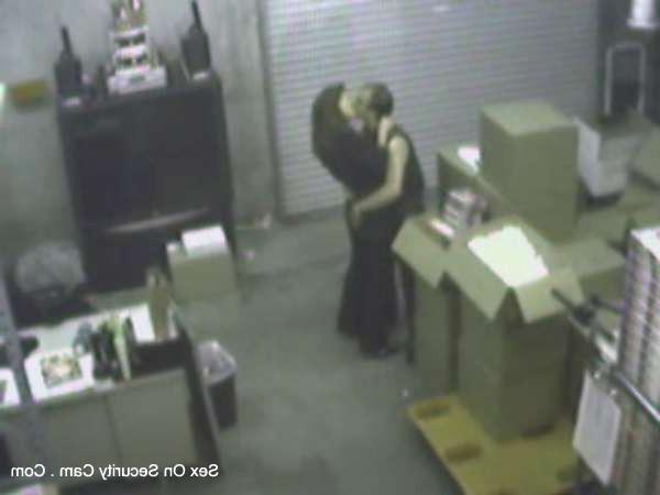 17P Blowjob in the storage room caught by security cam