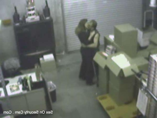17P Blowjob in the storage room caught by security cam
